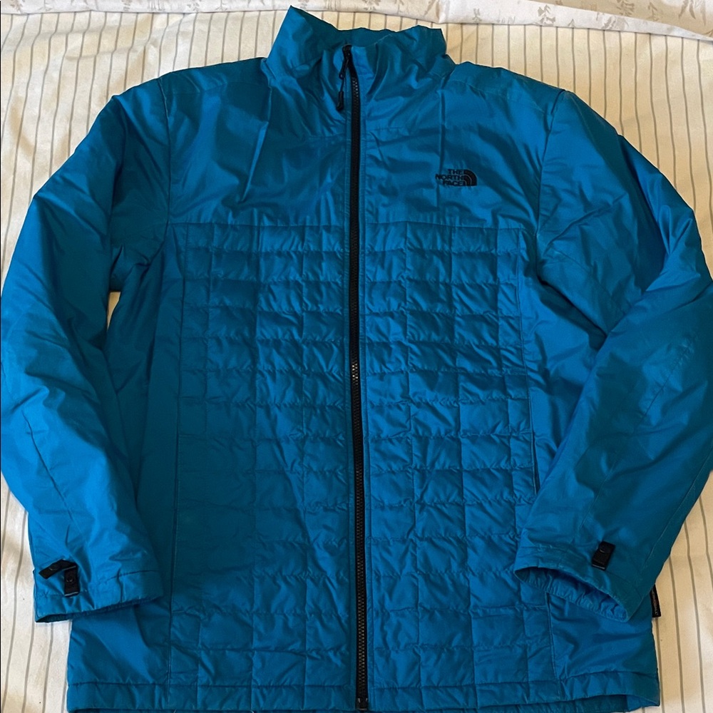 The North Face Vibrant Blue Quilted Jacket